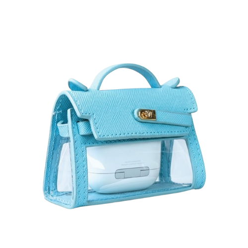 Blue Transparent Baby Bag