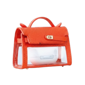 Orange Transparent Baby Bag