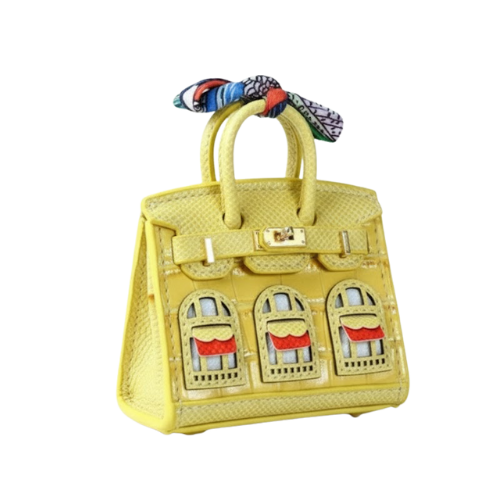 Yellow Birkin Baby Bag